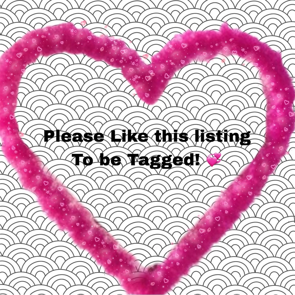 Like this listing to be tagged into my Lives!!